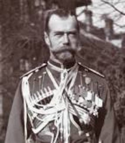 Russian Czar Nicholas II abdicates