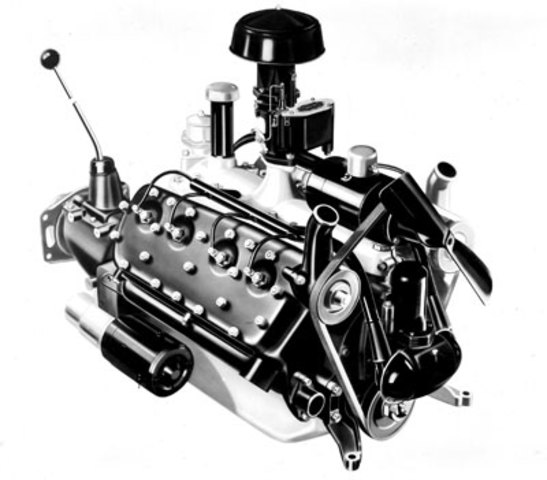ford introduces v8 engine