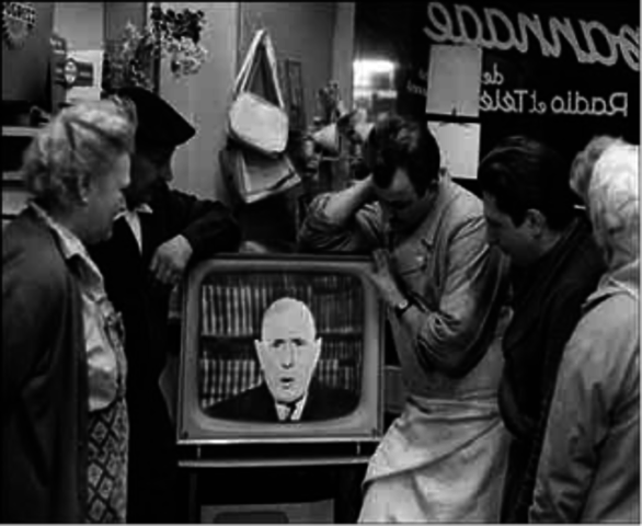 Primera retransmisión televisiva en España.