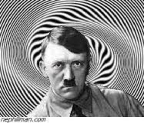 Hitler blinded