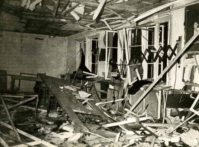 Adolf Hitler Narrowly Escapes Explosion of Bomb Planted by Claus von Stauffenberg