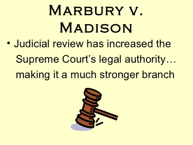 Marbury V madison