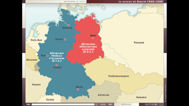 2.creation de la RFA et de la RDA
