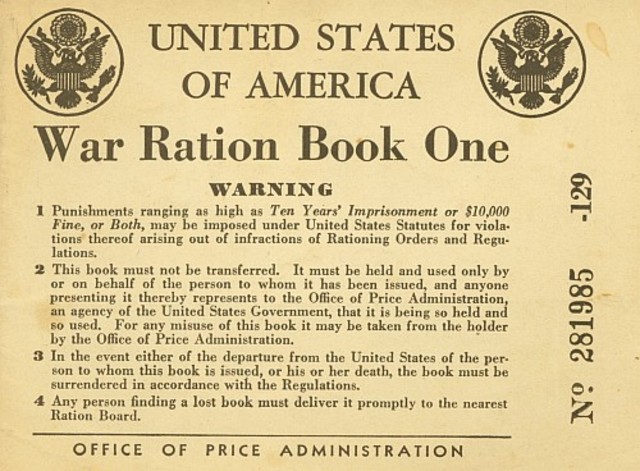 Office of price Administration issues Ration Book One