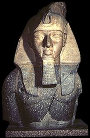 Ramesses II became pharaoh