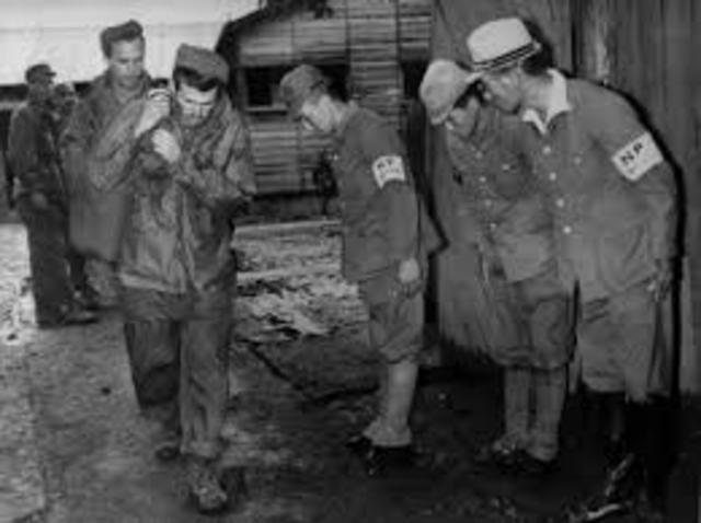 Captured by Japanese