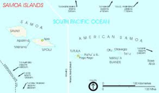 Annexation of Samoan Islands