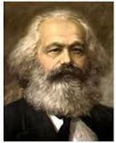 1818- 1883 Karl Marx  (imagen extraida de www.google.com.co)