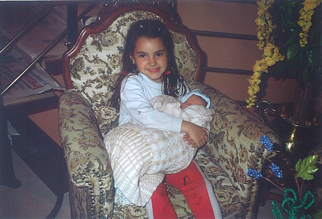 Nacimiento de mi hermana Lucía