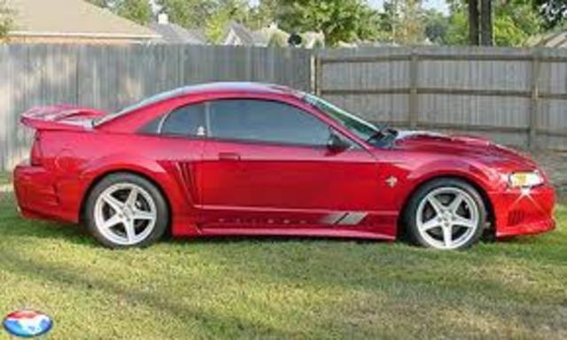 1999 Mustang GT side view