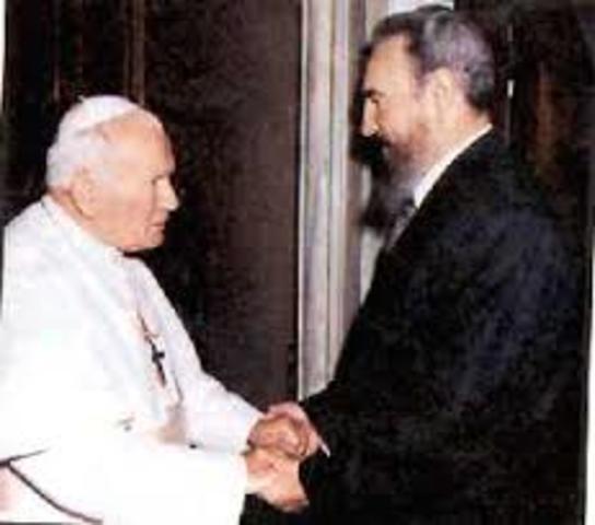 Visit to Cuba by Pope John Paul II
