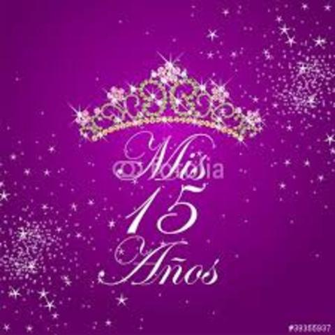 celebrando mis 15