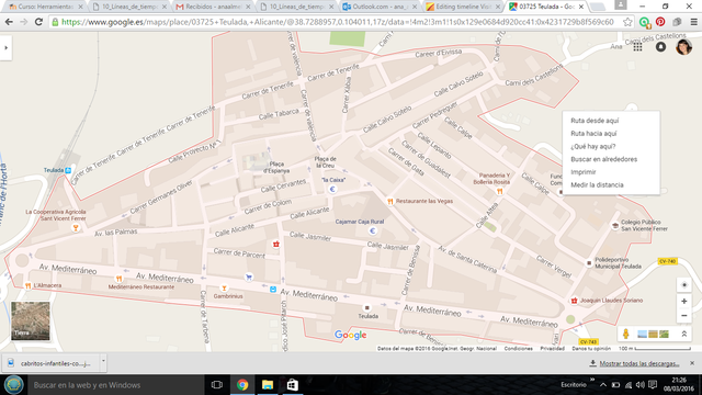 Presentación del "Plano de Teulada"