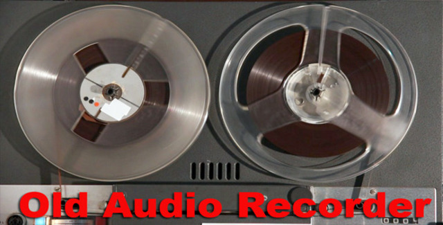 old audio recorder