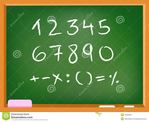 pizarras de color verde