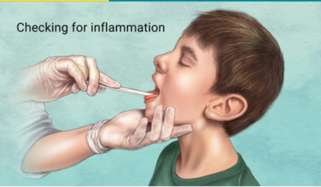 Luke got his Tonsils out