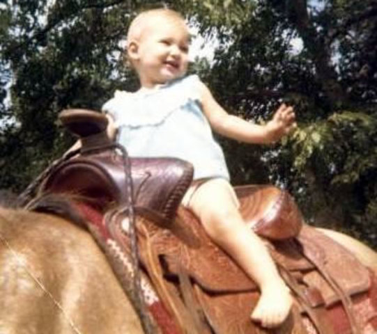 first time I ever rode a horse