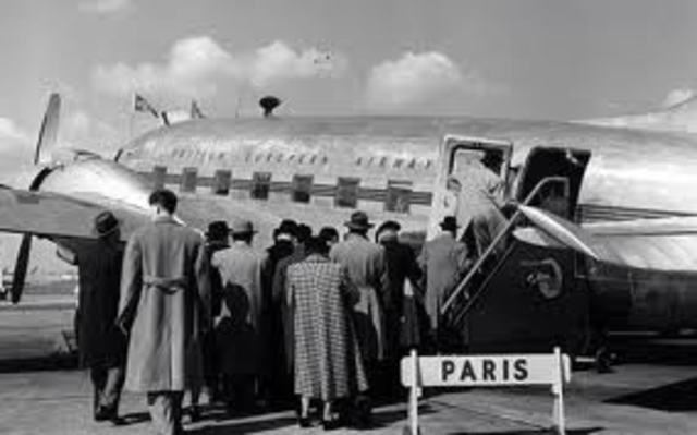 Planes begin carrying