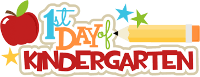 I started kindergarten