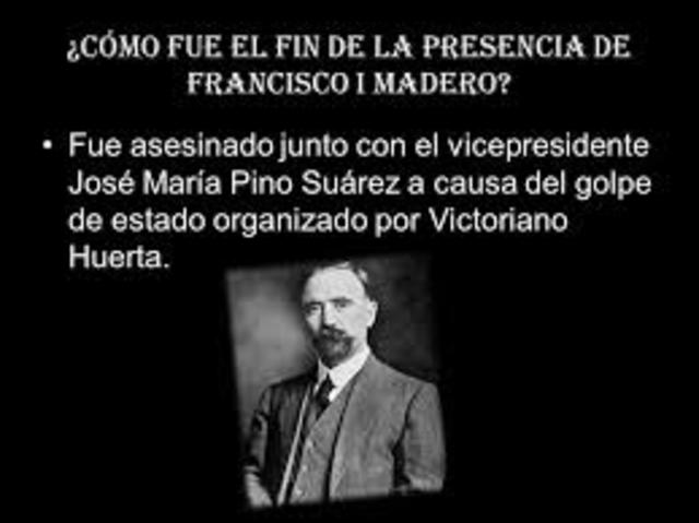 Asesinato de Francisco I. Madero y José María Pino Suárez