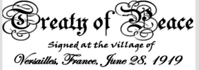 Treaty of Versailles