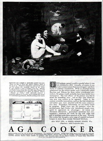 David Ogilvy escribe manual sobre cocinas AGA