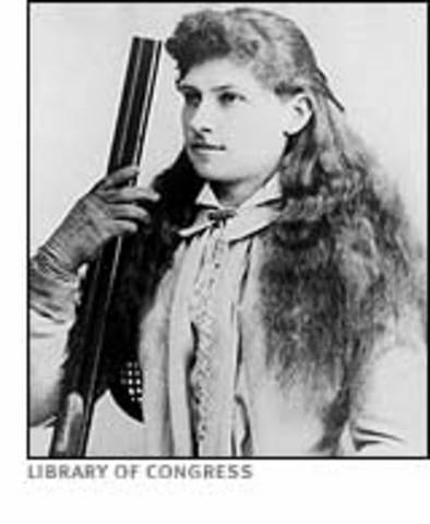 Began hunting for food to feed her family