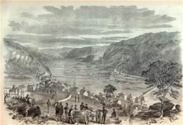 John Brown's raid/ Harpers Ferry