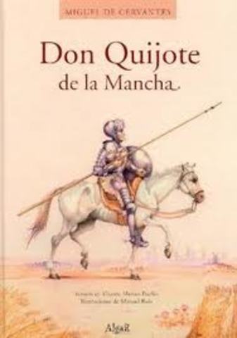 Don Quijote fue publicado