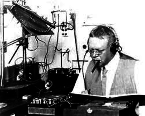 First radio broadcast