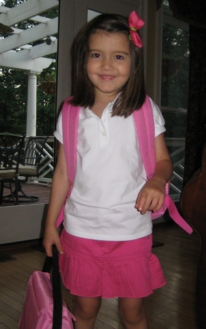 Rebecca Started School