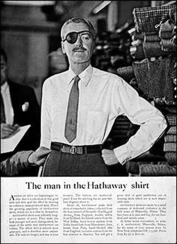 El hombre de la camisa Hathaway