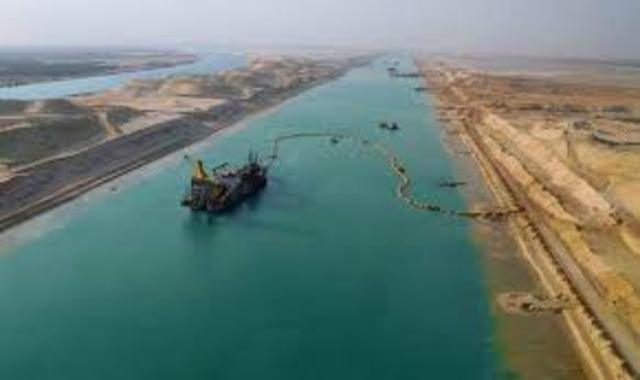 Suez Canal Built