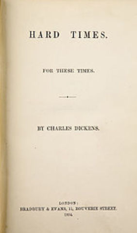 Charles Dickens published Hard Times