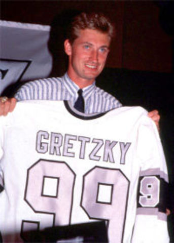 Wayne Gretzky Traded.