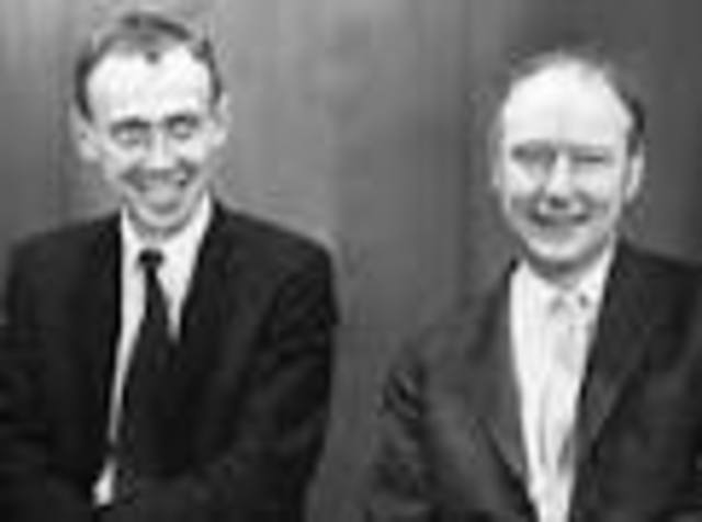 James Watson and Francis Crick