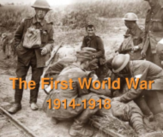 The World War the First