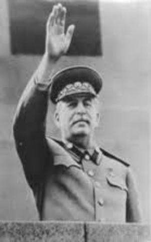 Stalin rises when Lenin dies