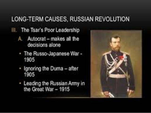russo japanese war creation of DUMA