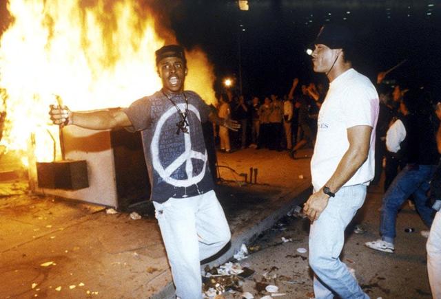 Race Riots occur in LA