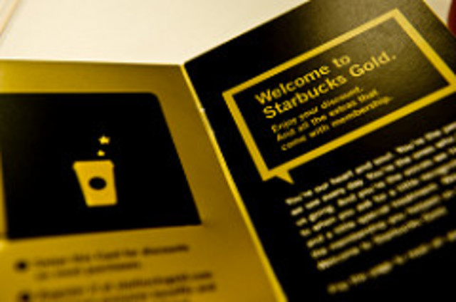 Starbucks begins loyalty program