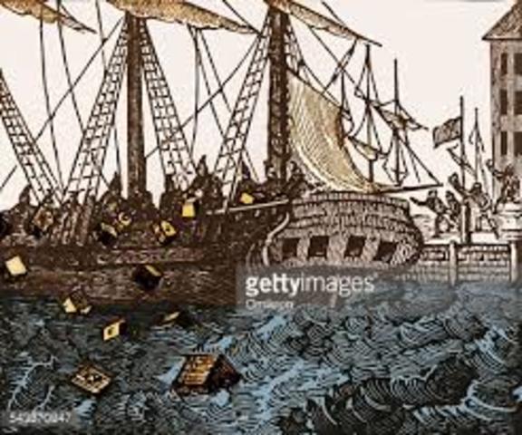 boston tea party (tea act)