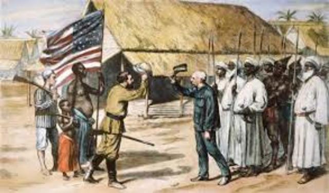 Livingstone goes to Africa