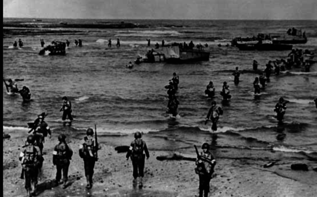 United States and British troops