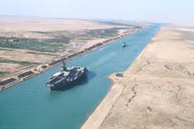 Suez Canal built