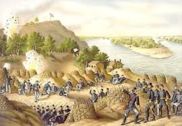 Battle at Vicksburg