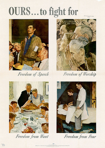 Four Freedoms speech given