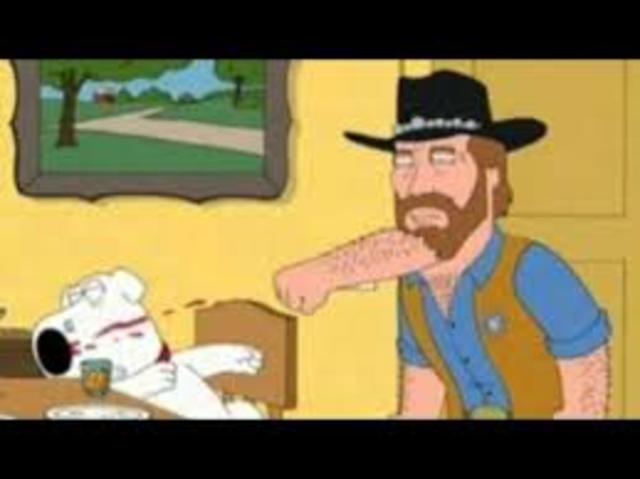 Chuck's third fist is revealed