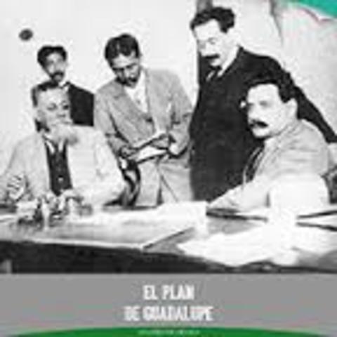 Venustiano Carranza y El Plan de Guadalupe