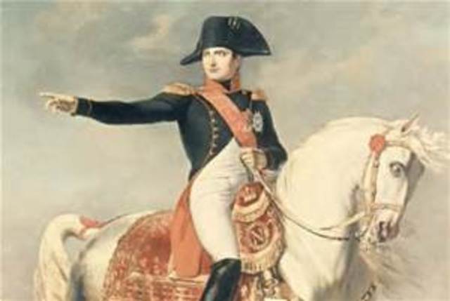 Becomes a General in the French Army